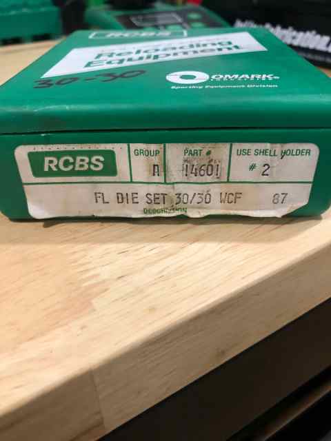 30-30 win rcbs die set 