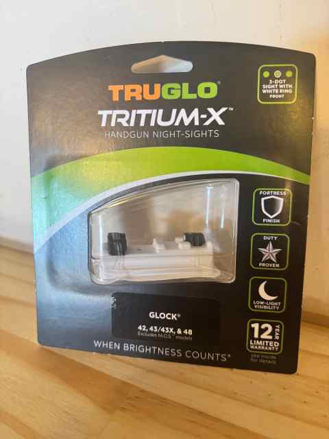 Tritium-X Day/Night Sights New 43X 43 48 42 