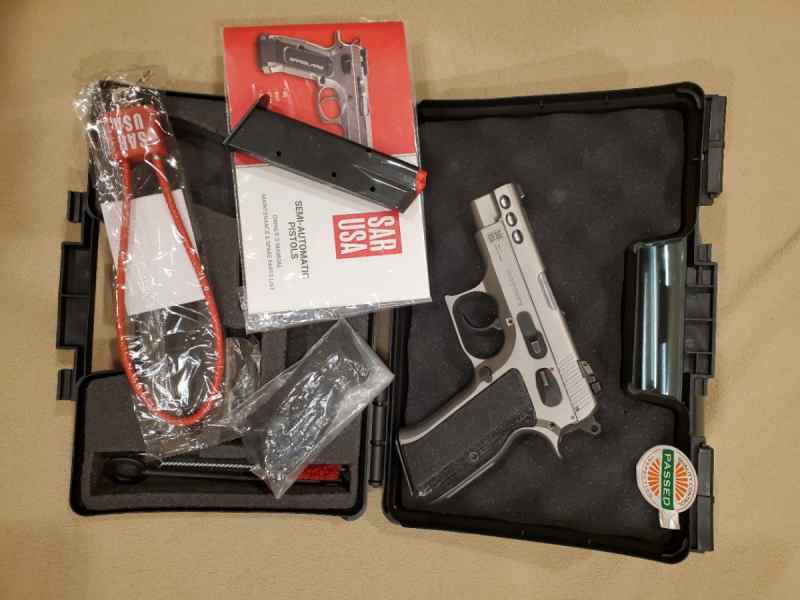 SAR P8S All Stainless Steel Compact 9mm