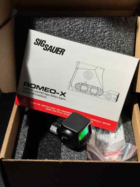Sig Romeo X Red Dot