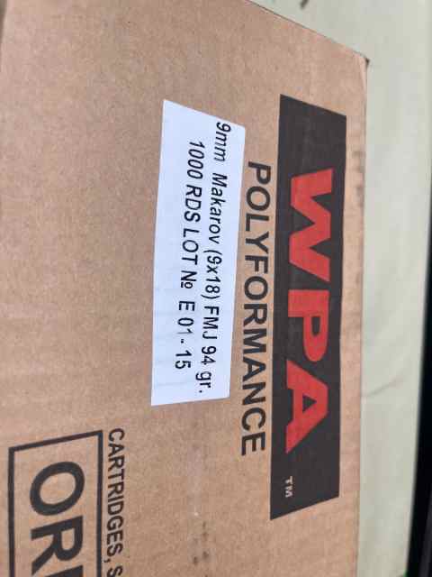 1000rd 9mm Makarov (9x18)