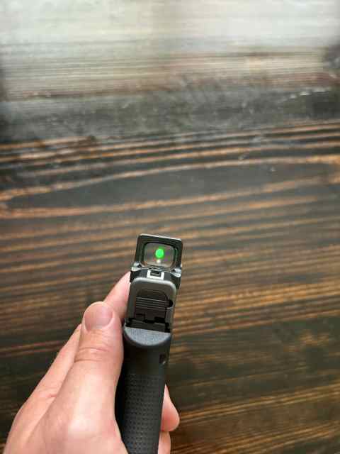 Glock 43x with red dot 
