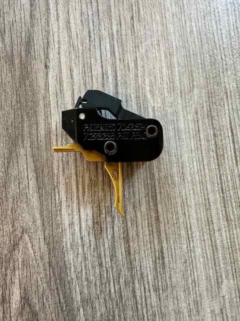 AR gold AR15 trigger two stage