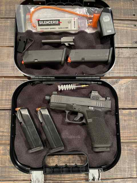 Loaded Glock 43X MOS FS/FT