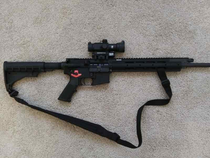 Ruger SR556E Model 5912 with Binary Trigger