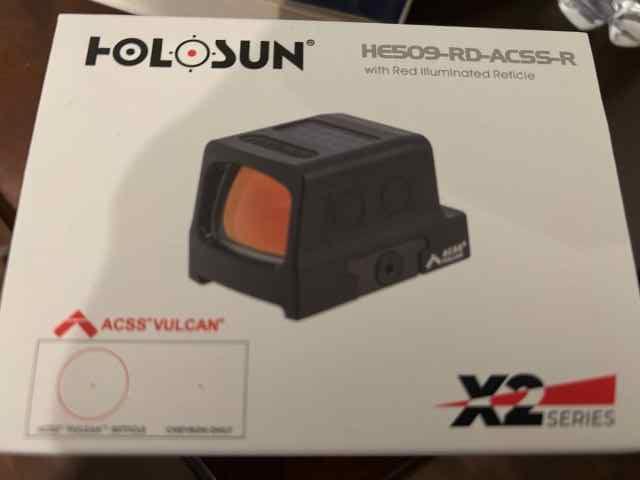Holosun 509 acss Vulcan