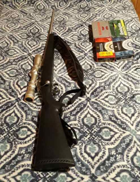 Savage model 116 with 500 rounds ammo