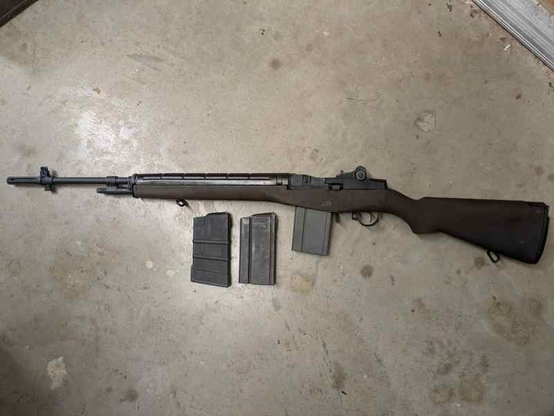 Springfield M1A, 1000rds 7.62x39, Colt 357