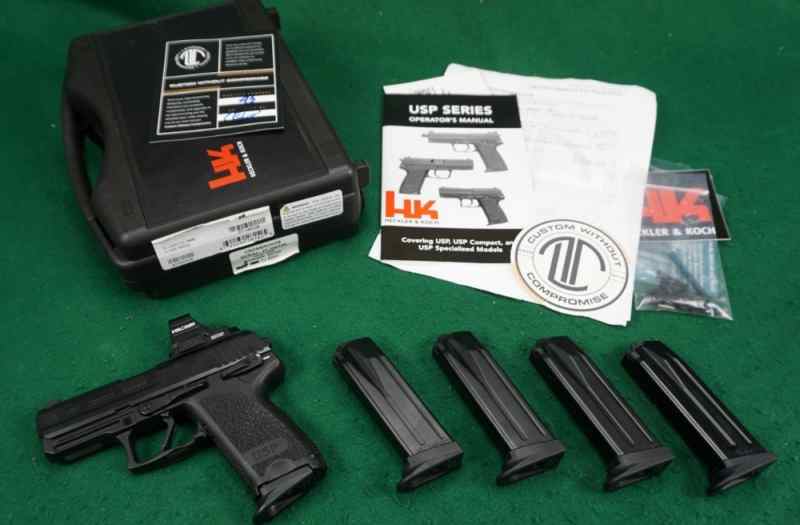 H&amp;K Langdon Tactical USP9 9mm Compact w/ Holosun