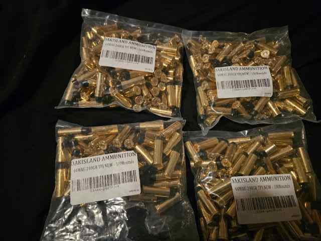 Hornady AMMUNITION/OAKISLAND AMMUNITION 44mag