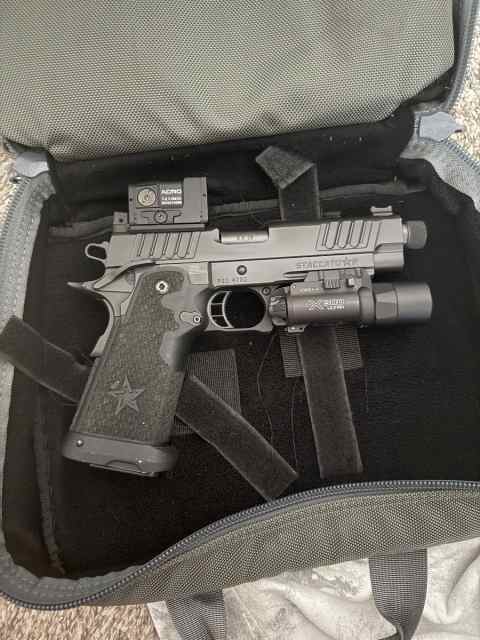 Staccato P 9mm with 5mags and case