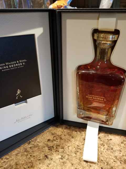 Johnnie Walker King George V Scotch 