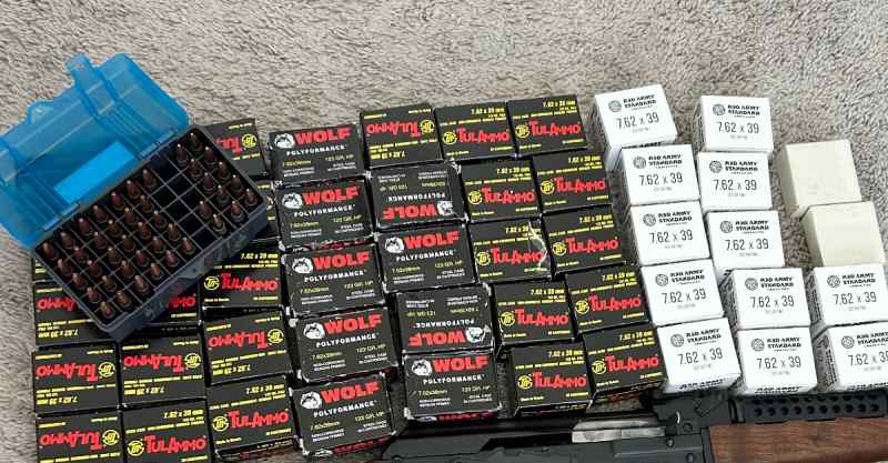 7.62x39 ammo $450