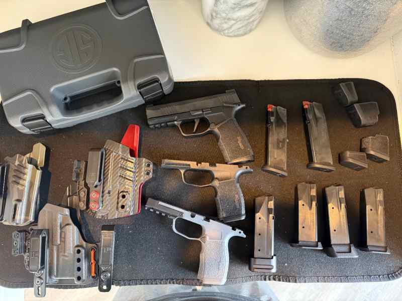 Sig P365 XL with many accessories For Sale 