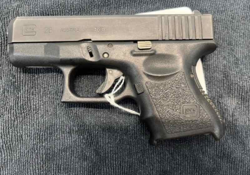 GLOCK 26 9MM NO MAG