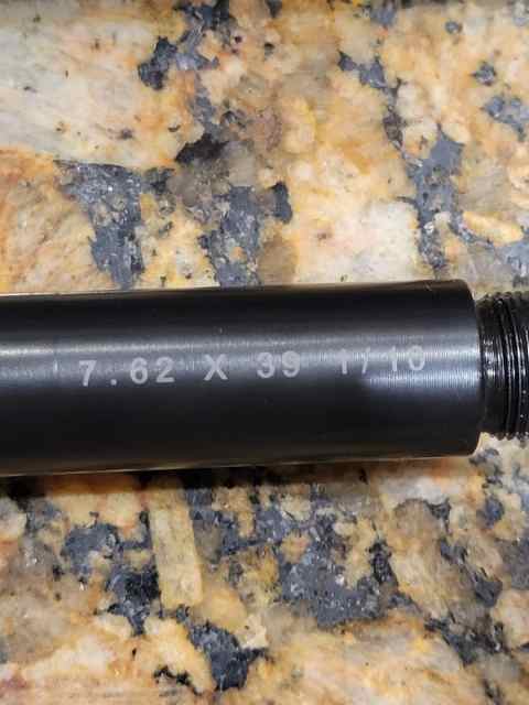 8.5&quot; 7.62 X 39 PSA AR Barrel 