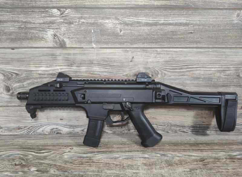 CZ Scorpion Evo 3 S1 9mm 7.72&quot; Barrel w/ SB Tactic