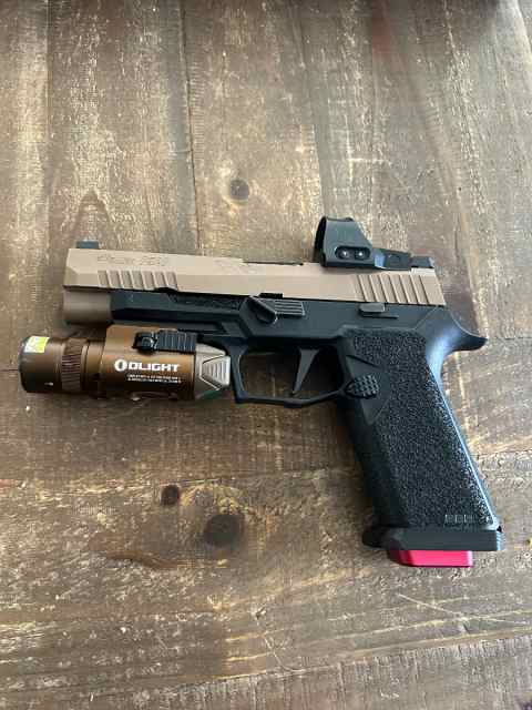 Reduced! Sig P320 VTAC lots of upgrades