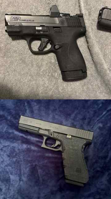 Glock 20 &amp; Mp Shield 9Plus