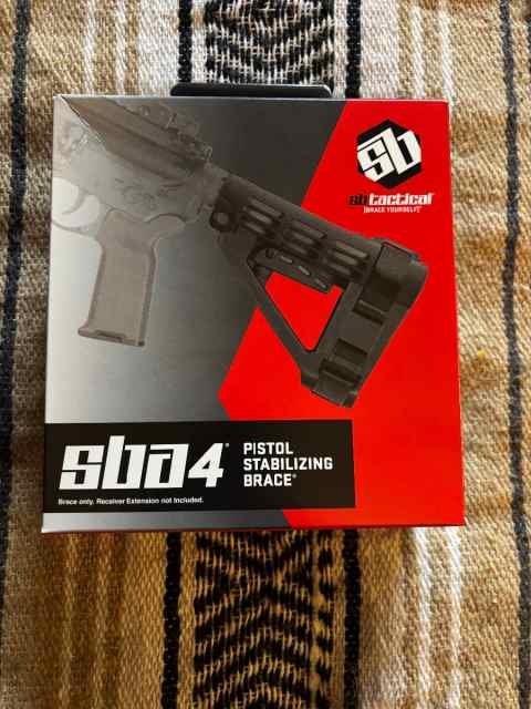 SBA4 Brace (new in box) WTS/WTT