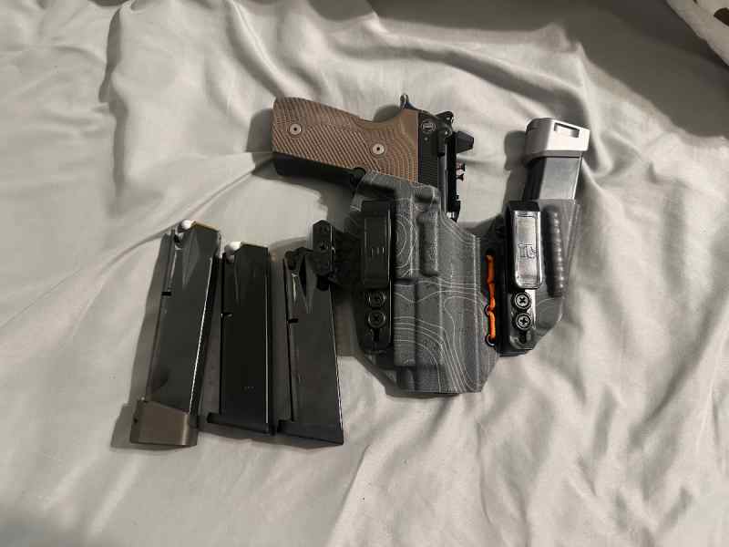 Beretta 92x full-size with Langdon upgrades 