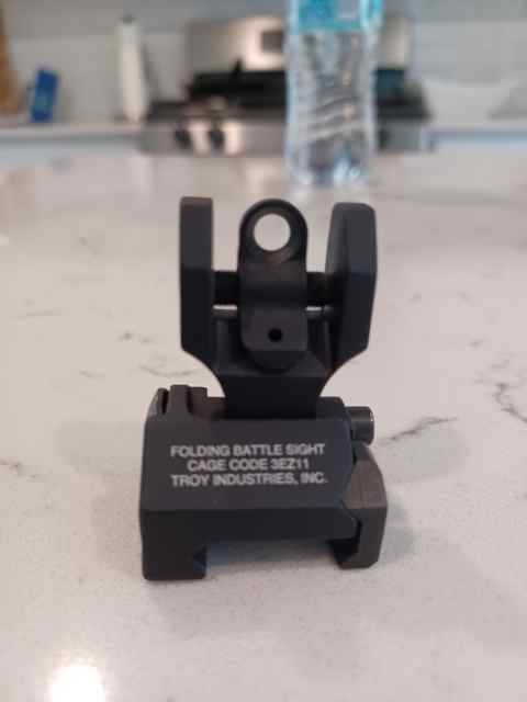 Troy Industries Rear Folding Battlesight