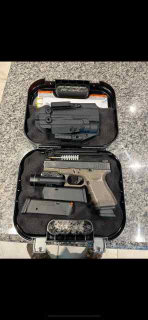 Gen 3 Glock 19 Od green 