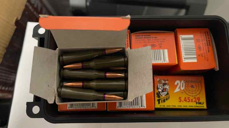 5.45x39 Golden Tiger Russian ammo