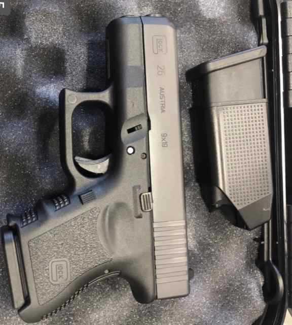 Glock 26 gen 3 9mm 3.39&quot;BL