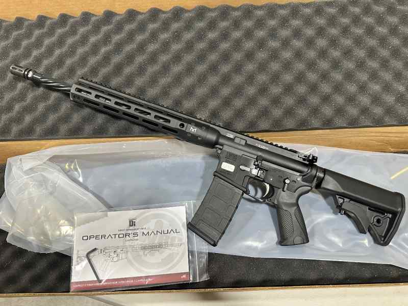 LWRC DI M-LOK AR-15 .556 16in fluted barrel