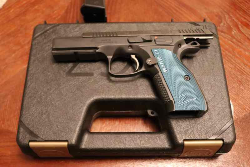 CZ Shadow 2 Blue SA/DA - 600 Rounds - Maglula 