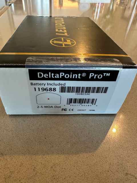 Leupold Delta Point Pro 2.5moa Red dot