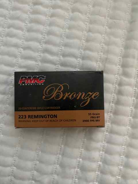 960/1000 rounds of PMC .223 55gr