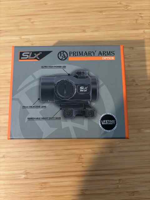 Primary Arms SLX MD-25 2 MOA Red Dot