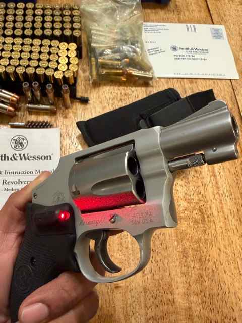 S&amp;W 38 Special +P with Crimson Trace Grips