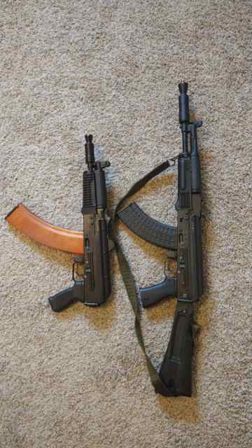 Arsenal AKs ( 107cr &amp; 106ur ) Colt stuff