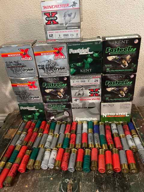 12 GA steel shot 3”