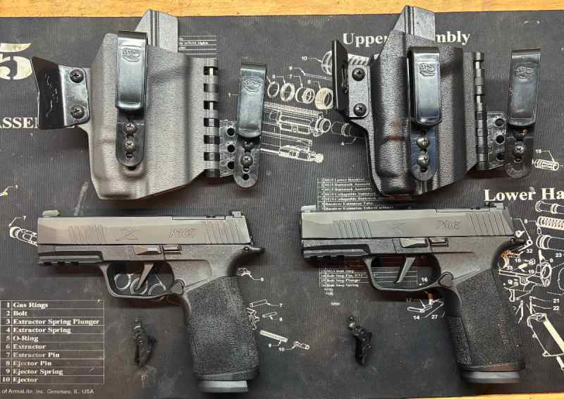 SIG Macros w/ Tyrant CNC Triggers &amp; Holsters