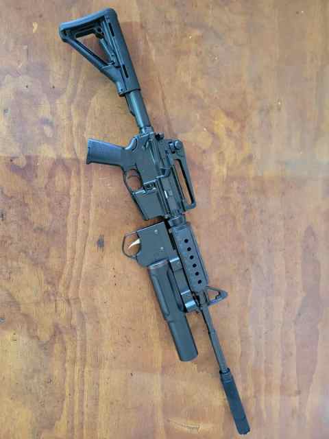 AR15 with Grenade Launcher (Never fired)