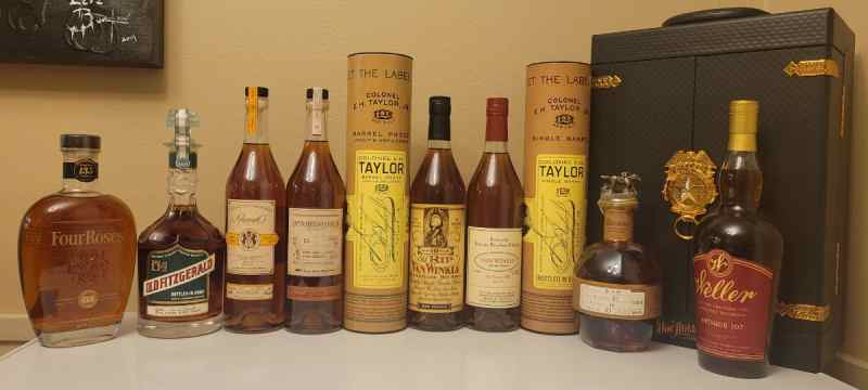Massive bourbon collection WTS WTT