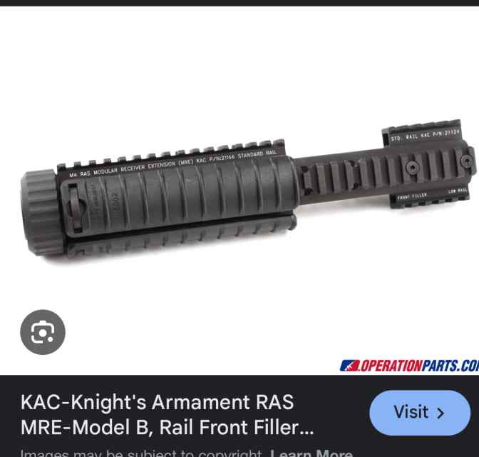 Knights Armament (KAK) MRE rail 